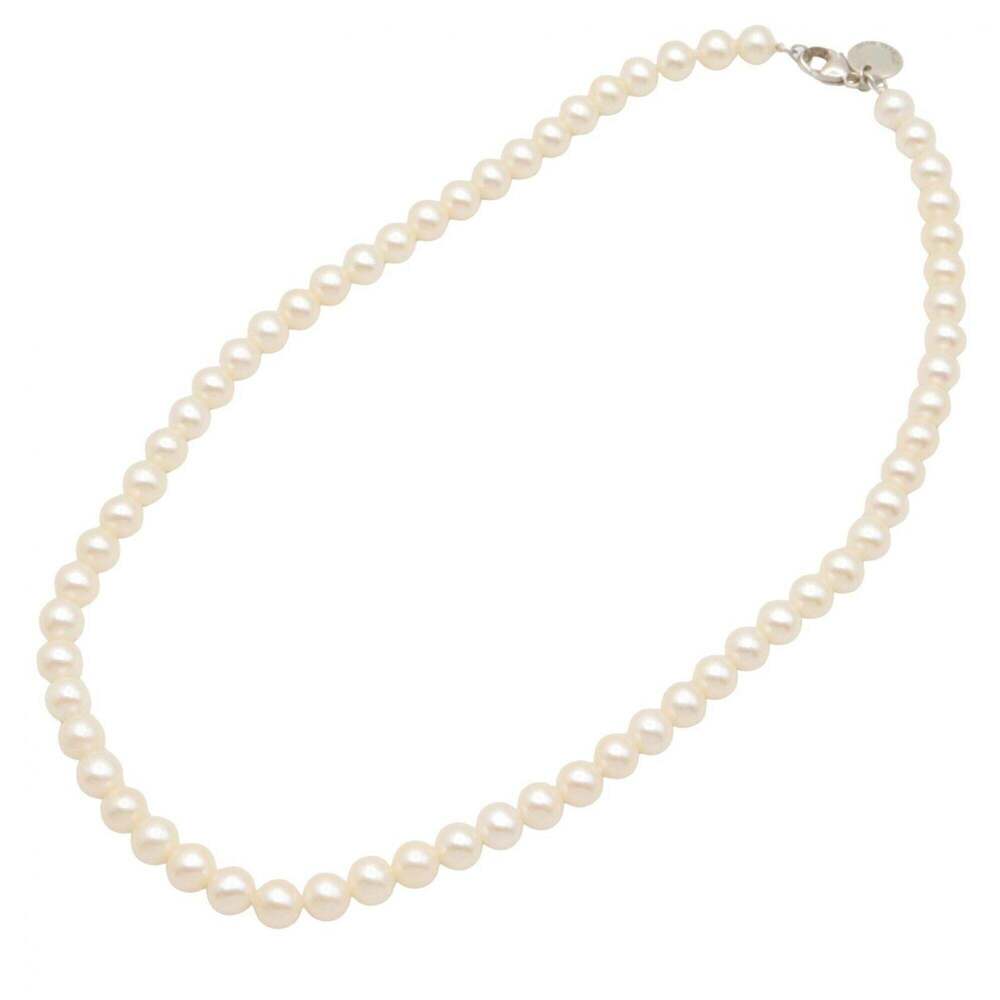 TIFFANY White Pearl Necklace - Picture 2 of 7